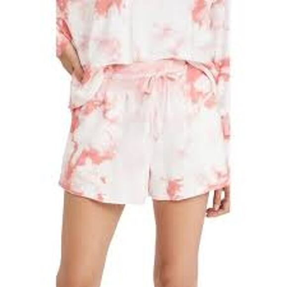 Splendid Burst Tie Dye Lounge Shorts Vienna Sun RM1A520SE-VAS Small S NEW NWT - Picture 1 of 9